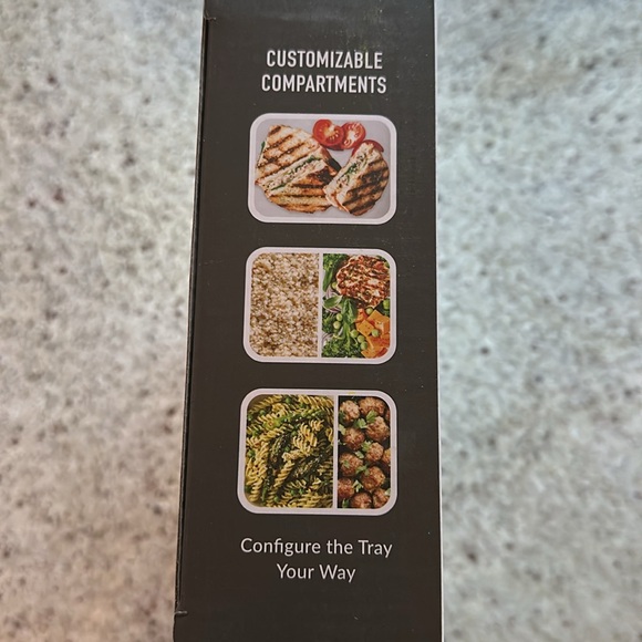 Bentgo microsteel leak proof lunch box in black - new in box - Picture 4 of 4